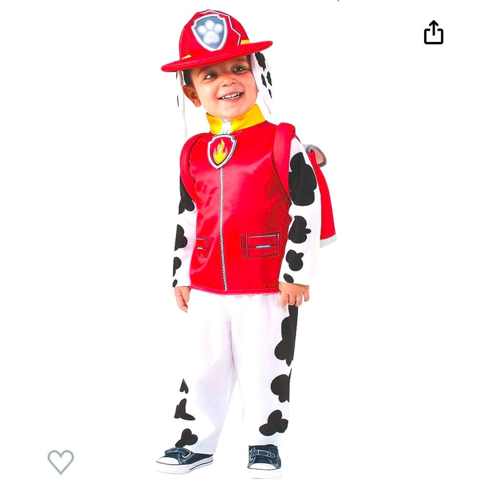 Marshall (Paw Patrol) Costume Med/5-7Y